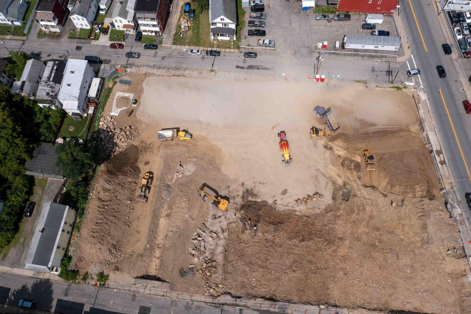 Overview of a Construction Site