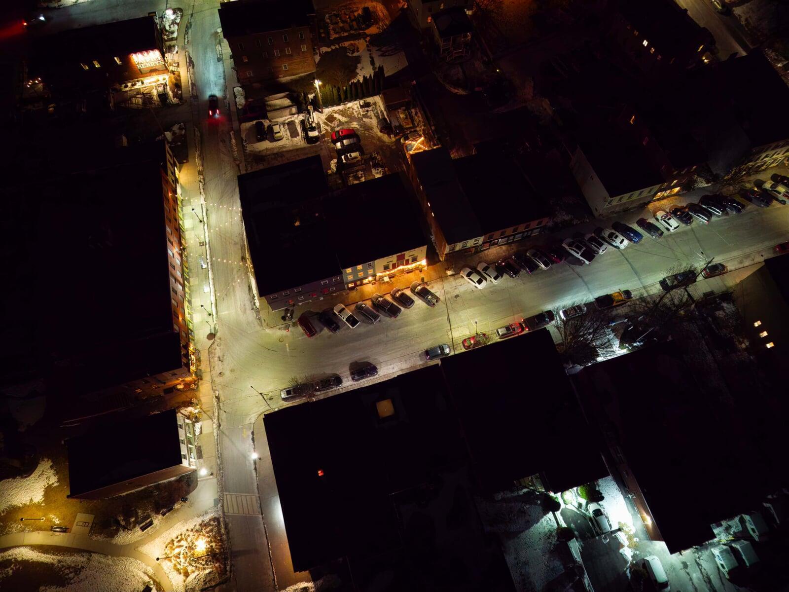 Intersection in Downtown